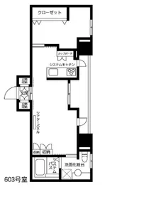 Dクラウディア山手大塚【6階】の間取り