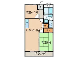 ダイナ-ズハイツ【2階】の間取り