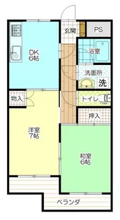 ホークヒルズ【3階】の間取り