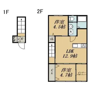Growth Tsunehisa【2階】の間取り