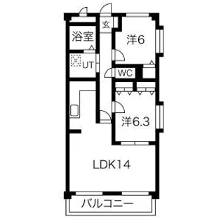 和泉乃郷I号館【1階】の間取り