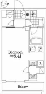ダイナシティ八王子【9階】の間取り