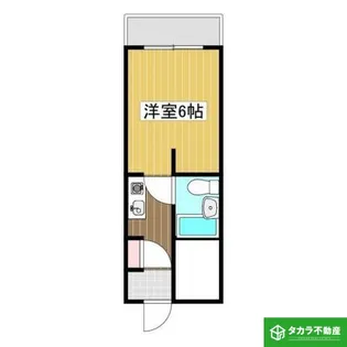 豊国スカイマンション大分【7階】の間取り