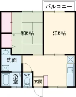 ハイツ・イースト【2階】の間取り