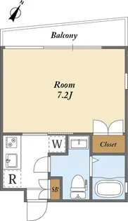 メゾンテール【2階】の間取り