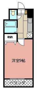KMマンション八幡駅前II【8階】の間取り