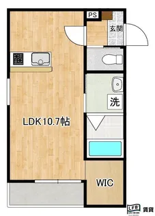 LFB APARTMENT桜木I【2階】の間取り