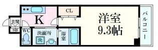 GRACE WEST CITY【4階】の間取り