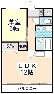 ソフィアケートヨコカワ【2階】の間取り