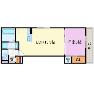 アヴァンス【2階】の間取り
