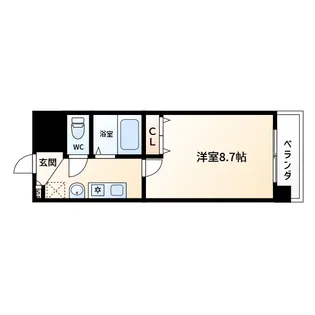 トラスト王子町【2階】の間取り