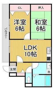フォルテN【3階】の間取り