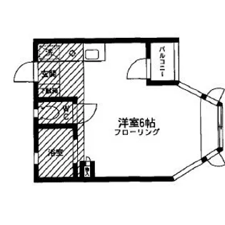 ベルフラワー【2階】の間取り