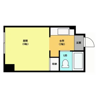 藤井ビル北14条【5階】の間取り