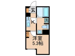 グレイスミロ金町【4階】の間取り