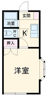 トキワハイツ【2階】の間取り