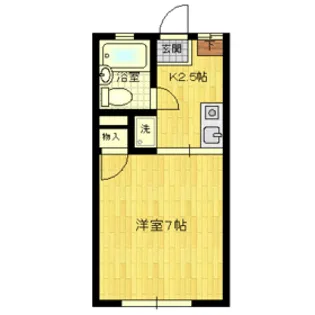 ハイツコユキ【2階】の間取り