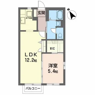 シャーメゾン高玉【2階】の間取り