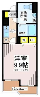 ブリッサ芦花公園【4階】の間取り