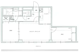 サントル田端【2階】の間取り