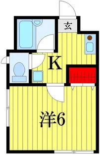 イースタイル金町【2階】の間取り