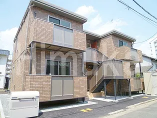 岡山県岡山市北区中島田町1【アパート】の外観