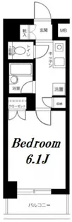 菱和パレス五反田西【13階】の間取り