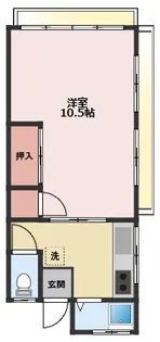 マンション錦【3階】の間取り
