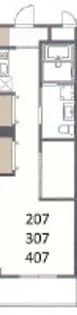スカイステーション【2階】の間取り