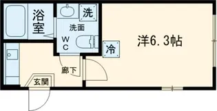 セゾン・ド・シュシュ【3階】の間取り