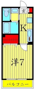リブフラット小岩【3階】の間取り