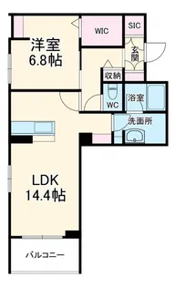 サンドミール【3階】の間取り