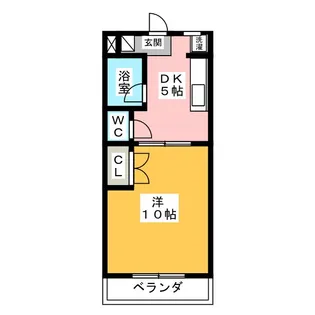 ビーハイヴ【2階】の間取り
