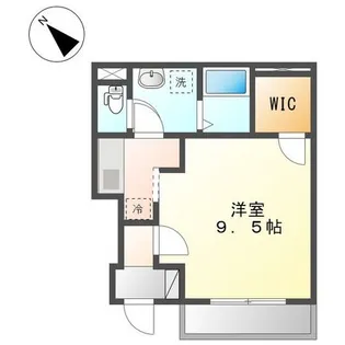 クレシア【1階】の間取り