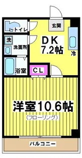 エアーフィールド【2階】の間取り