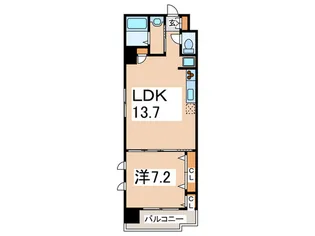 齋藤マンション【6階】の間取り