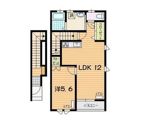 グランフォート青山【2階】の間取り