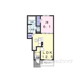 グランドソレイユ【1階】の間取り