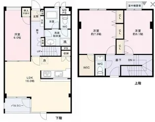 ビオライフハウス【4階】の間取り