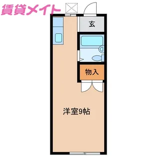 ポポラーレ鈴鹿【1階】の間取り