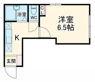 アークみらい横浜【1階】の間取り