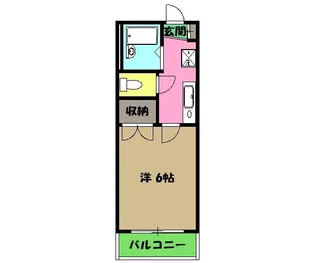 パピエ大和田【1階】の間取り