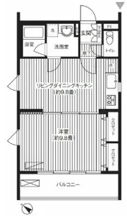 シエールグラン上池台【3階】の間取り