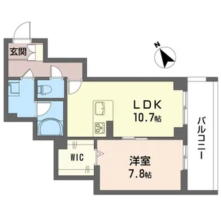 フォンテーヌ ツルセ【3階】の間取り
