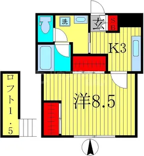 イルミナータ【2階】の間取り