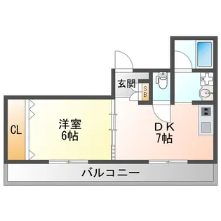 グランコート【2階】の間取り