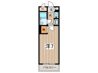 雅マンション大和【3階】の間取り