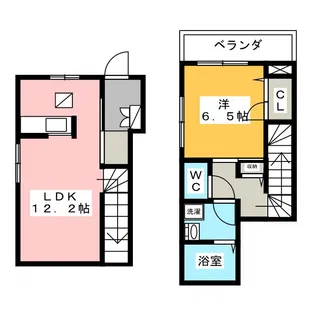 シャーメゾンYASUJI【1階】の間取り