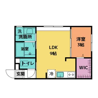 Amour Arbre【1階】の間取り