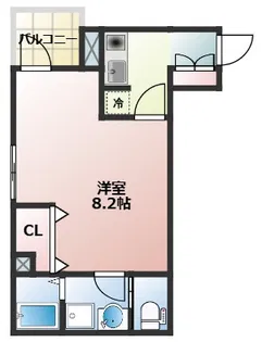 Grand Villa ROKUCHO【1階】の間取り